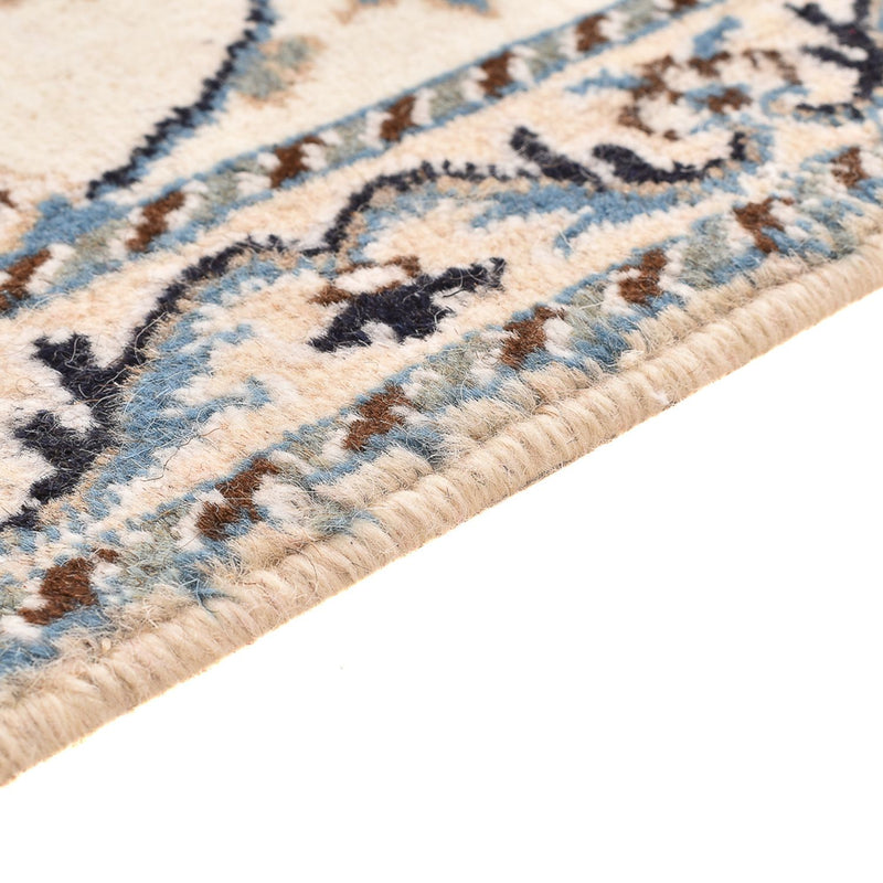 Alfombra persa - Nain - 136 x 87 cm - beige claro
