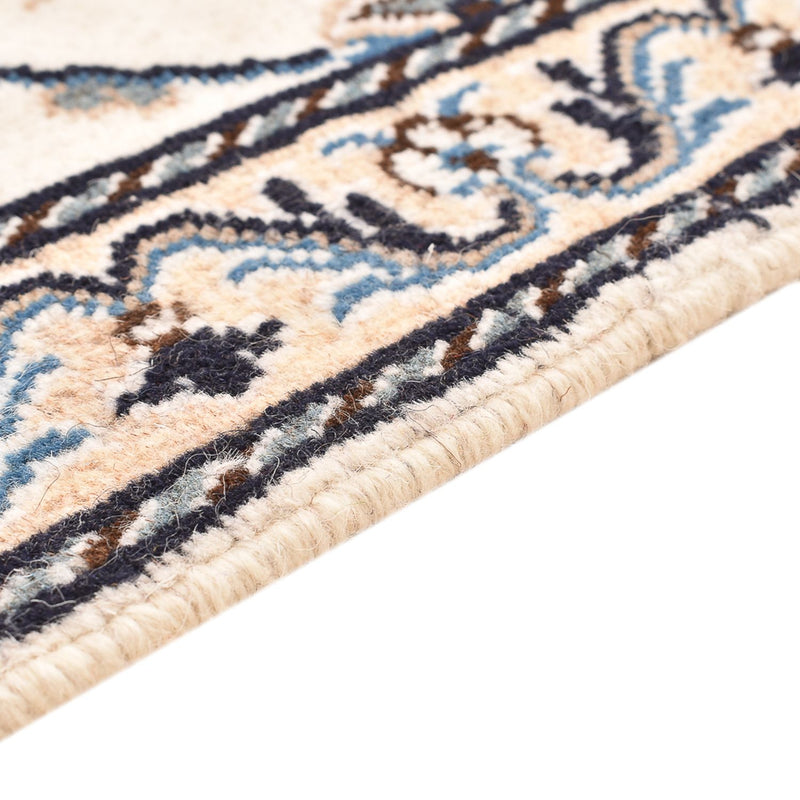 Alfombra persa - Nain - 137 x 88 cm - beige claro