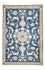 Alfombra persa - Nain - 137 x 88 cm - azul