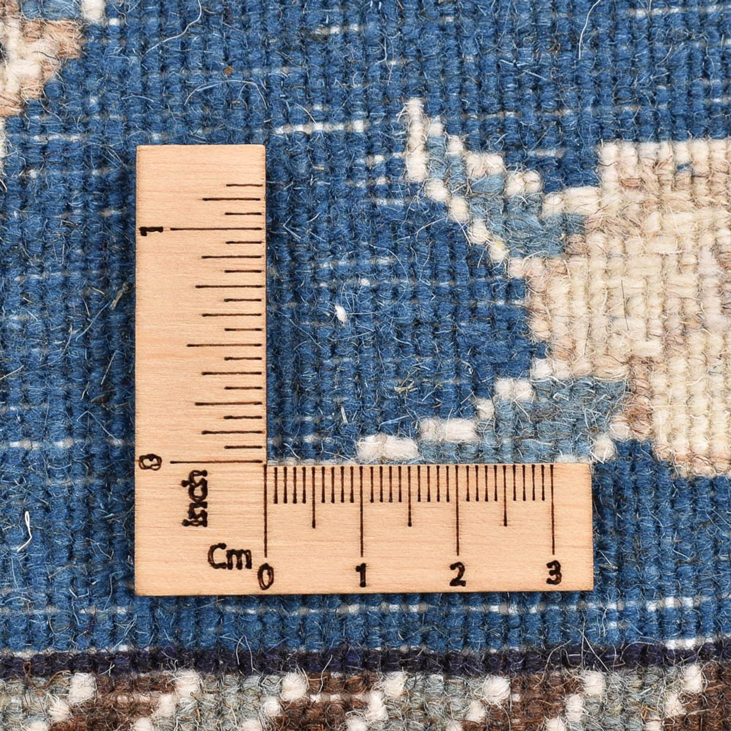 Alfombra persa - Nain - 137 x 88 cm - azul