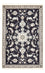 Alfombra persa - Nain - 137 x 87 cm - azul oscuro