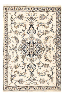 Alfombra persa - Nain - 137 x 90 cm - beige