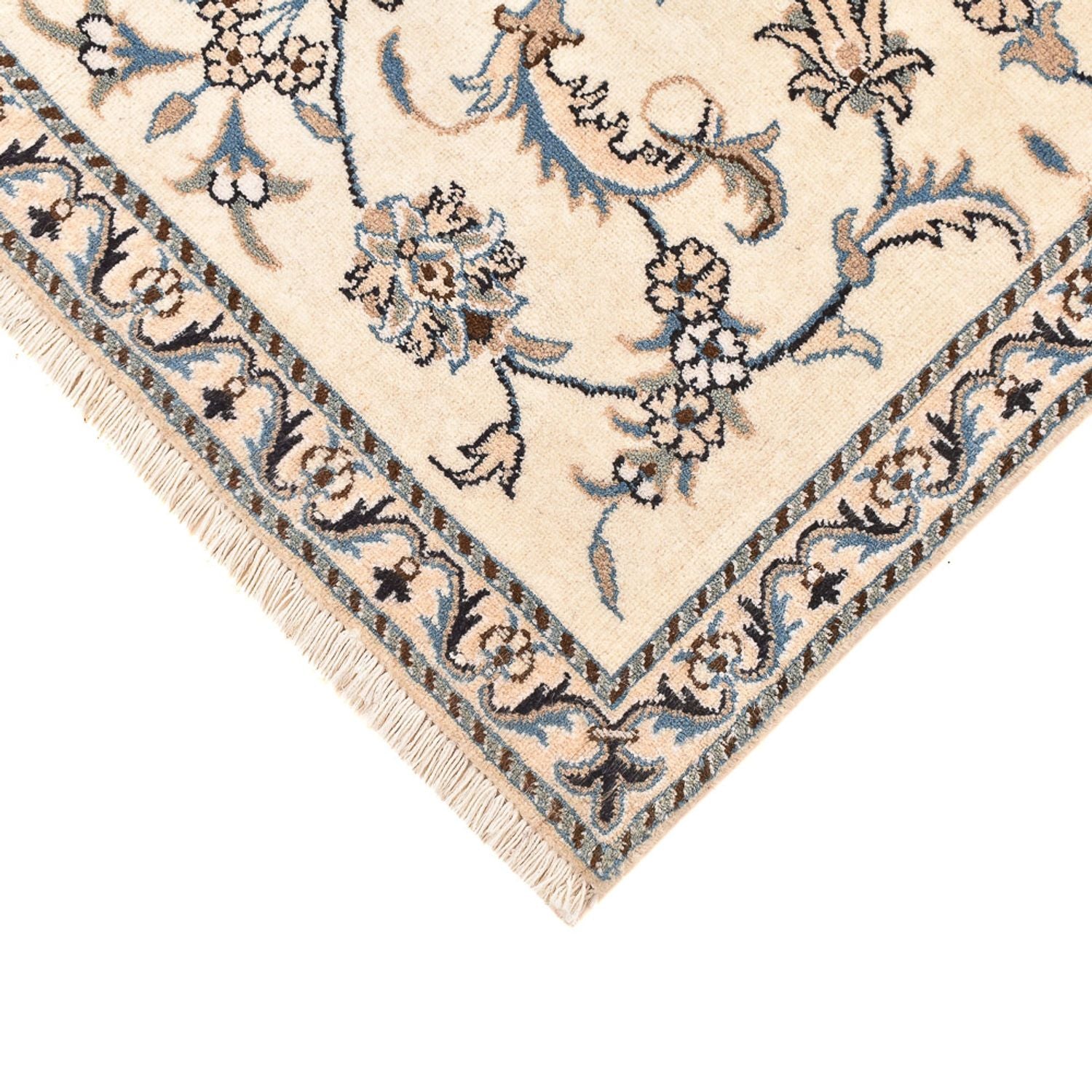Alfombra persa - Nain - 137 x 90 cm - beige