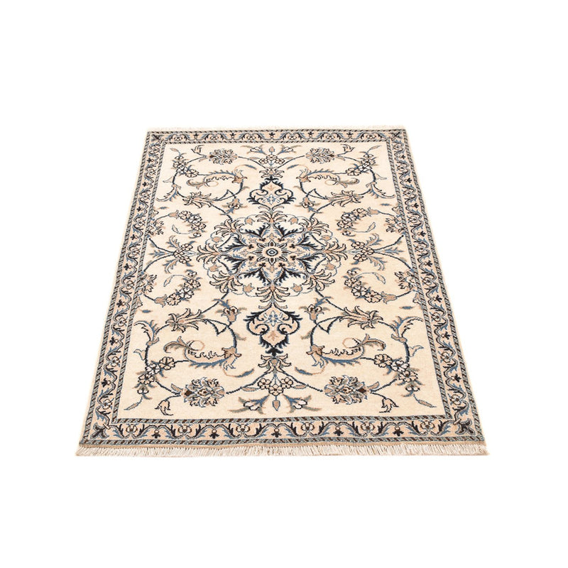 Alfombra persa - Nain - 137 x 90 cm - beige