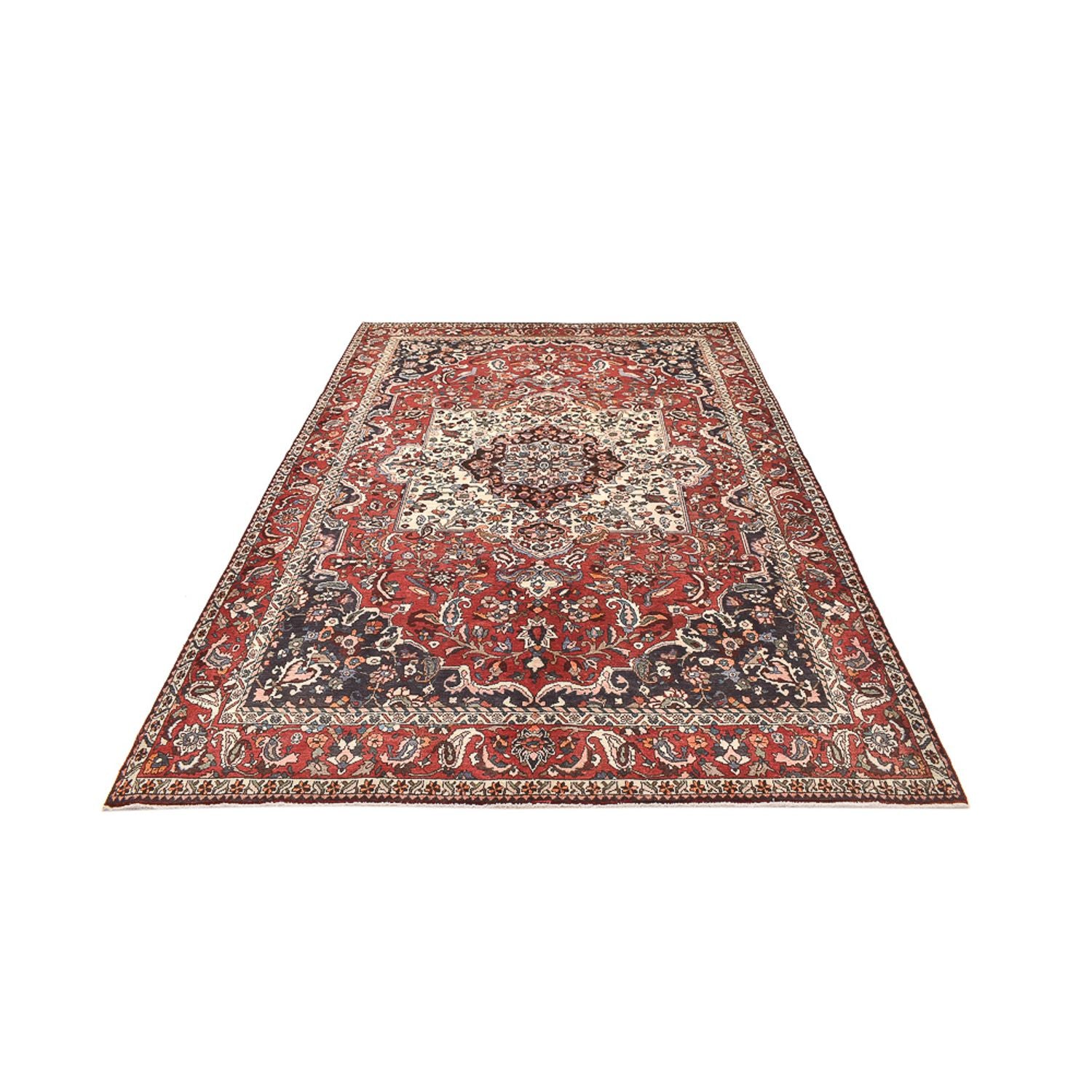 Alfombra persa - Nómada - 312 x 206 cm - rojo claro