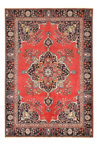 Alfombra persa - Tabriz - 279 x 185 cm - rojo