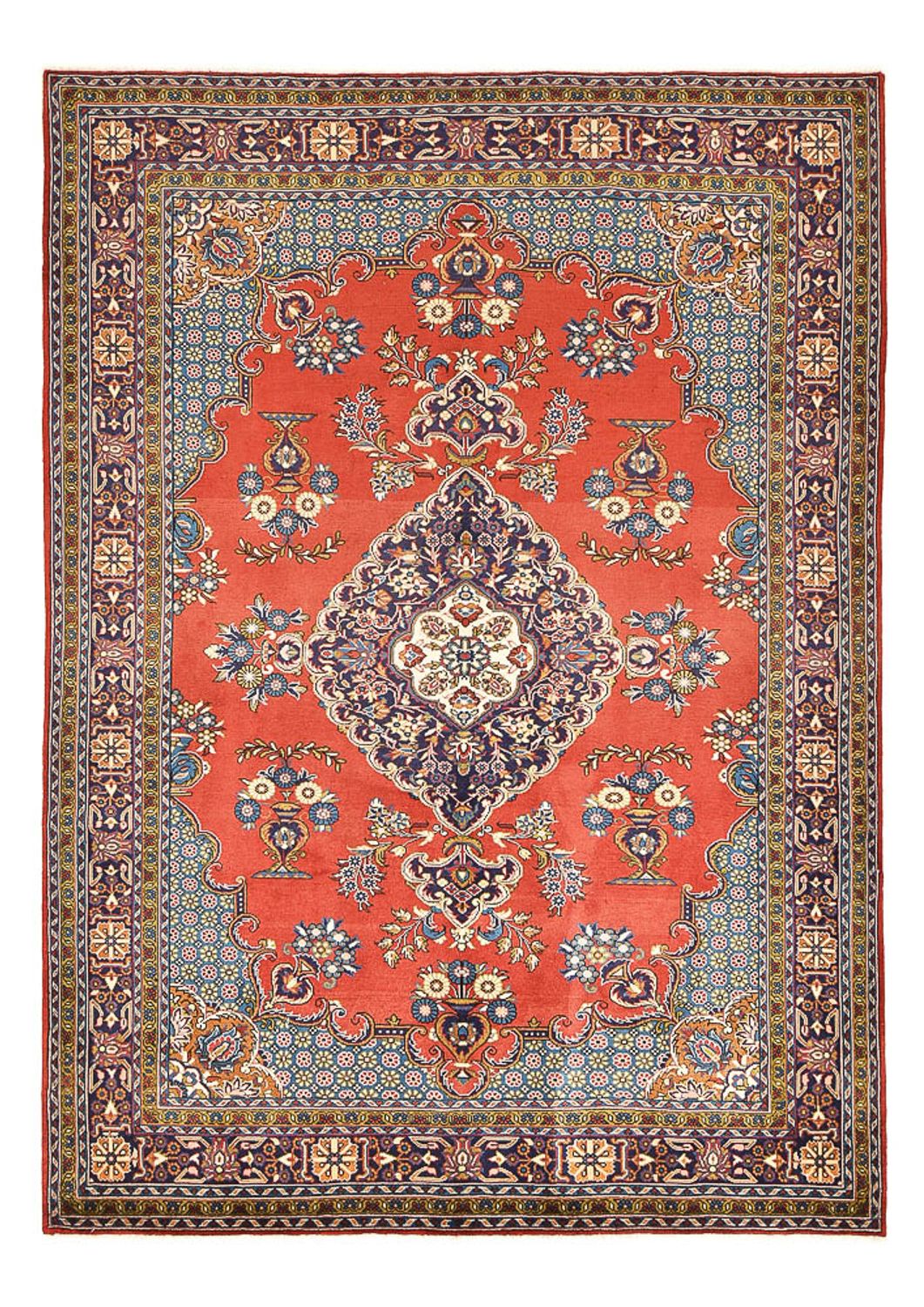 Alfombra persa - Real - 322 x 220 cm - rojo