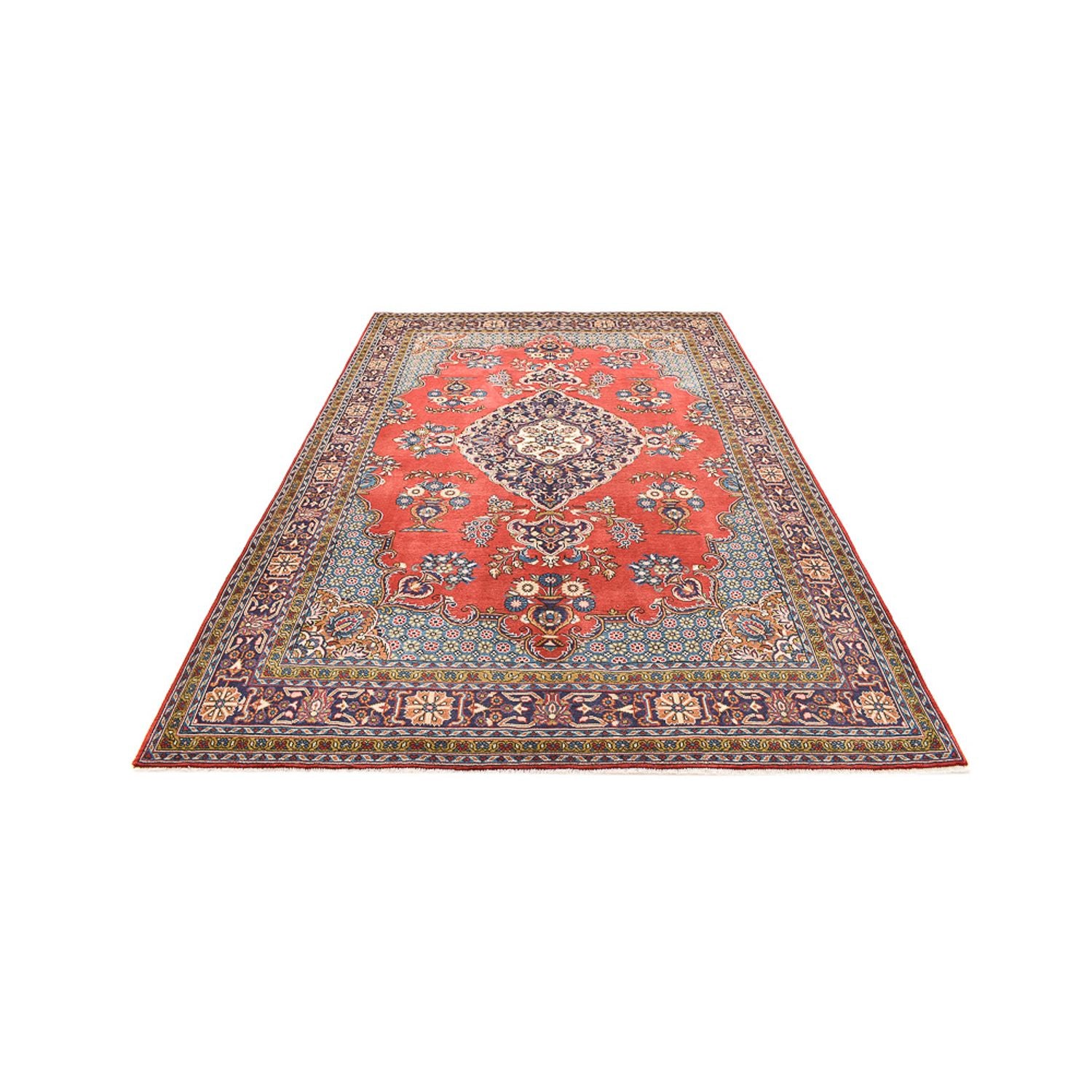 Alfombra persa - Real - 322 x 220 cm - rojo