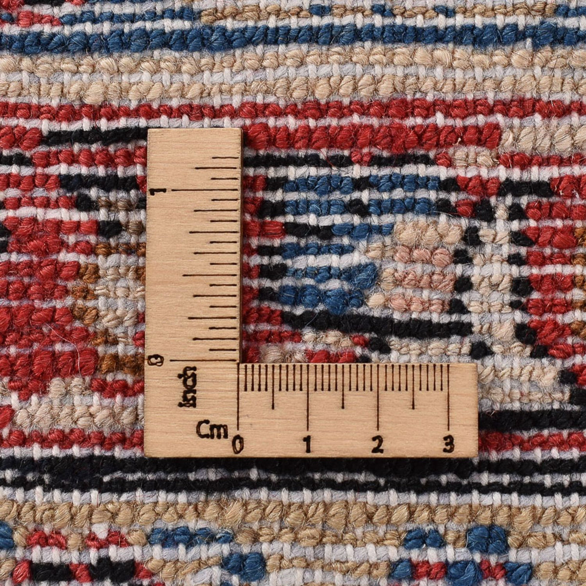 Alfombra persa - Nómada - 337 x 268 cm - rojo oscuro