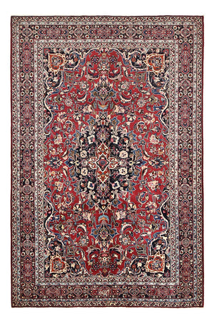Alfombra persa - Clásica - 293 x 200 cm - rojo oscuro