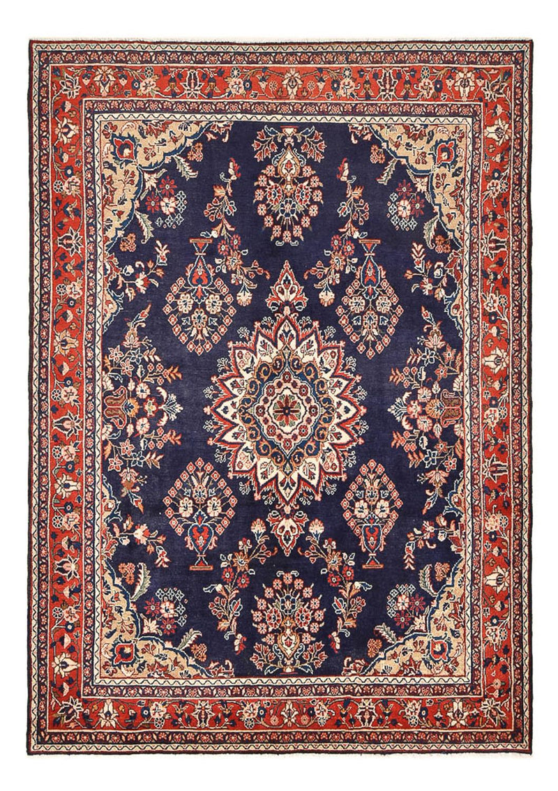 Alfombra persa - Clásica - 302 x 210 cm - azul oscuro