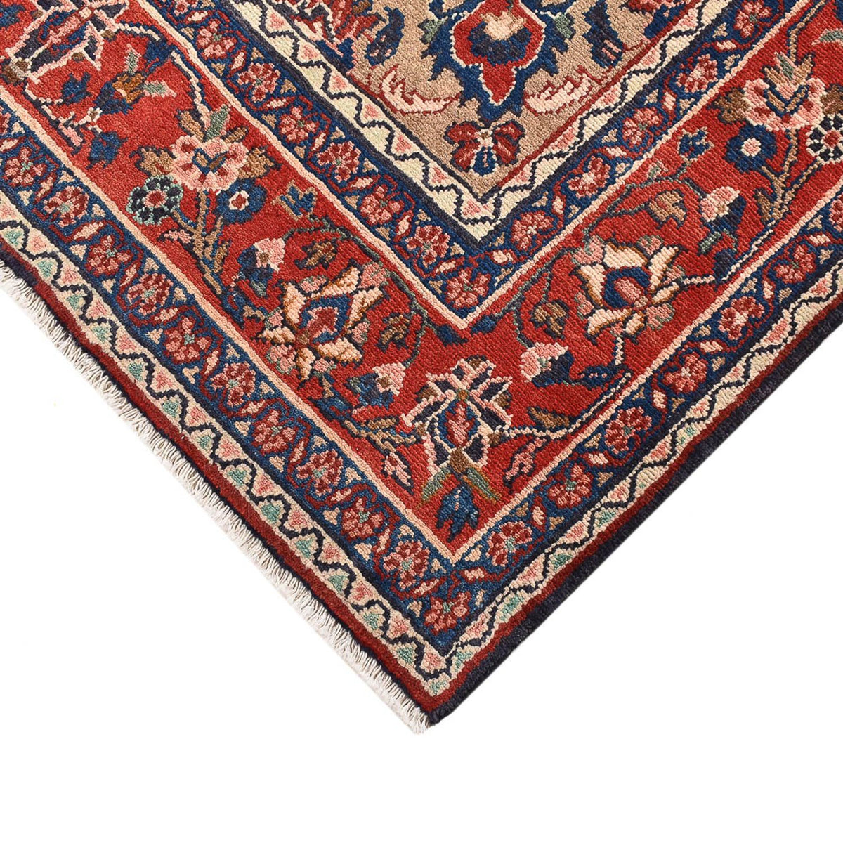 Alfombra persa - Clásica - 302 x 210 cm - azul oscuro