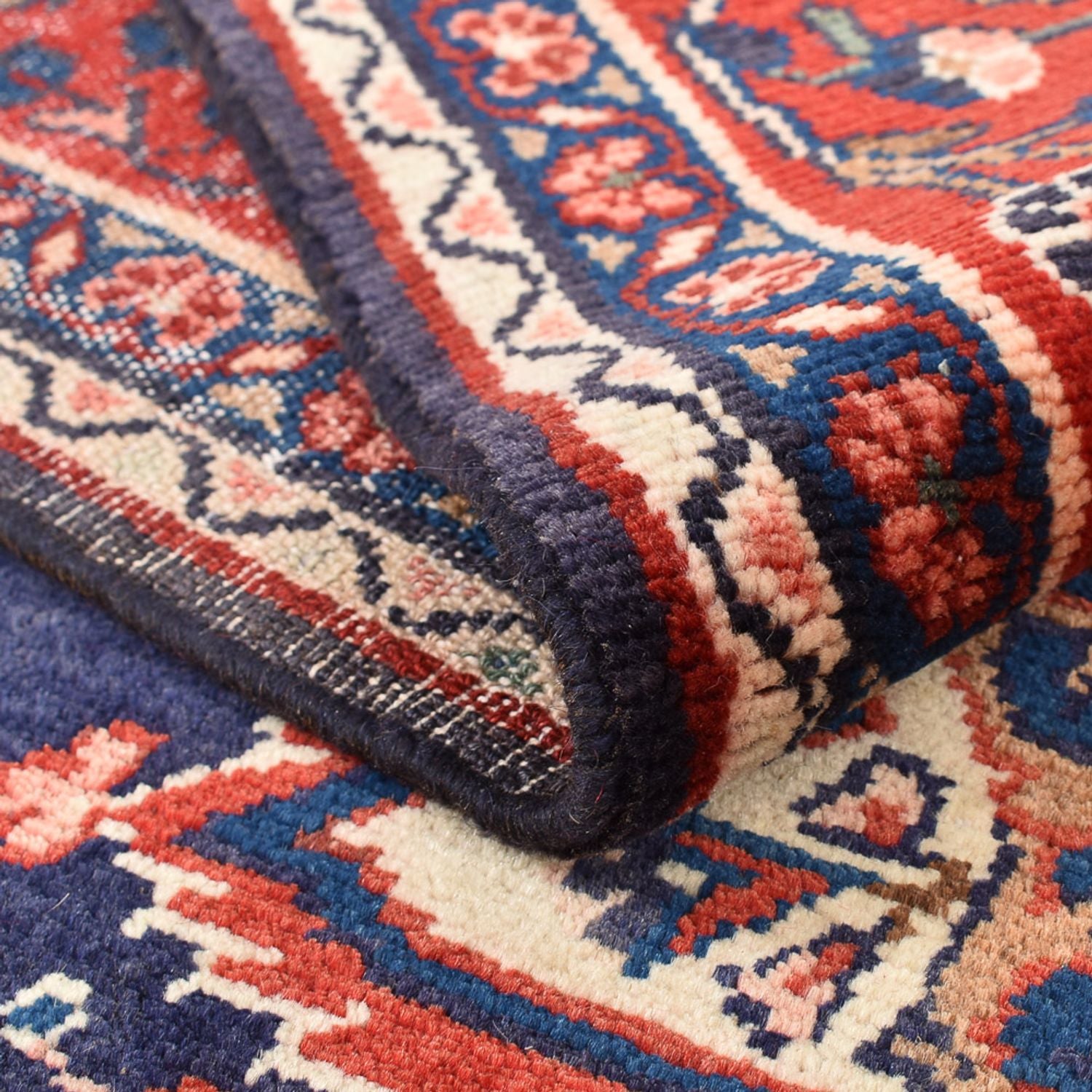 Alfombra persa - Clásica - 302 x 210 cm - azul oscuro