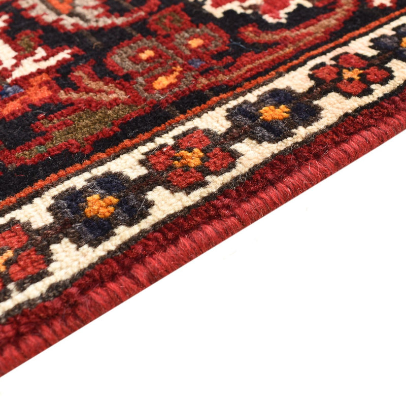 Alfombra persa - Nómada - 310 x 207 cm - rojo oscuro