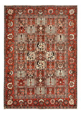 Alfombra persa - Nómada - 297 x 205 cm - rojo oscuro