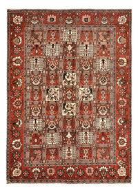 Alfombra persa - Nómada - 297 x 205 cm - rojo oscuro