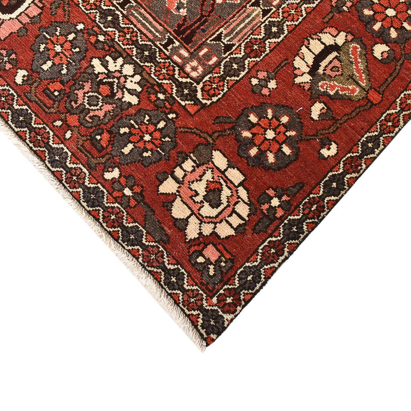 Alfombra persa - Nómada - 297 x 205 cm - rojo oscuro