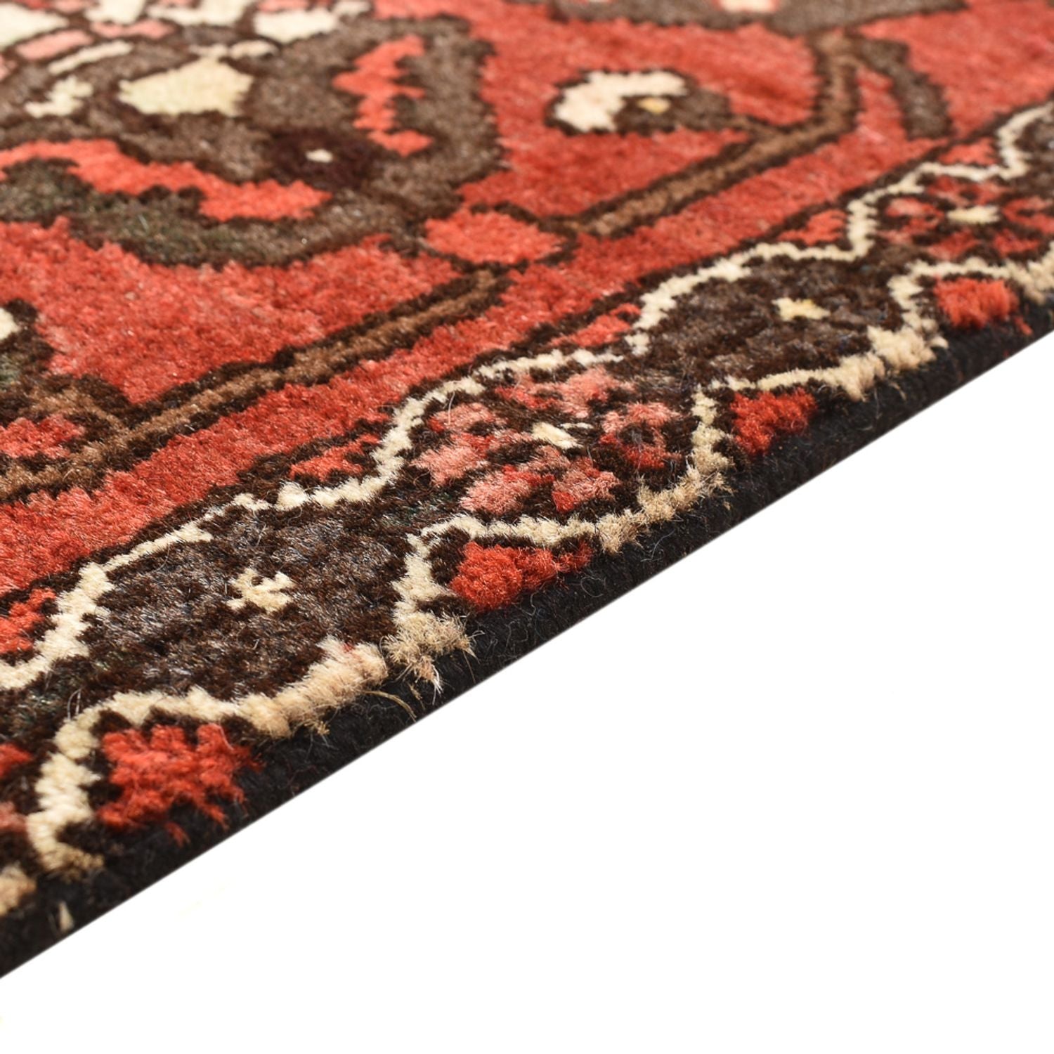 Alfombra persa - Nómada - 297 x 205 cm - rojo oscuro