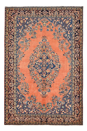 Alfombra persa - Real - 325 x 214 cm - rojo claro