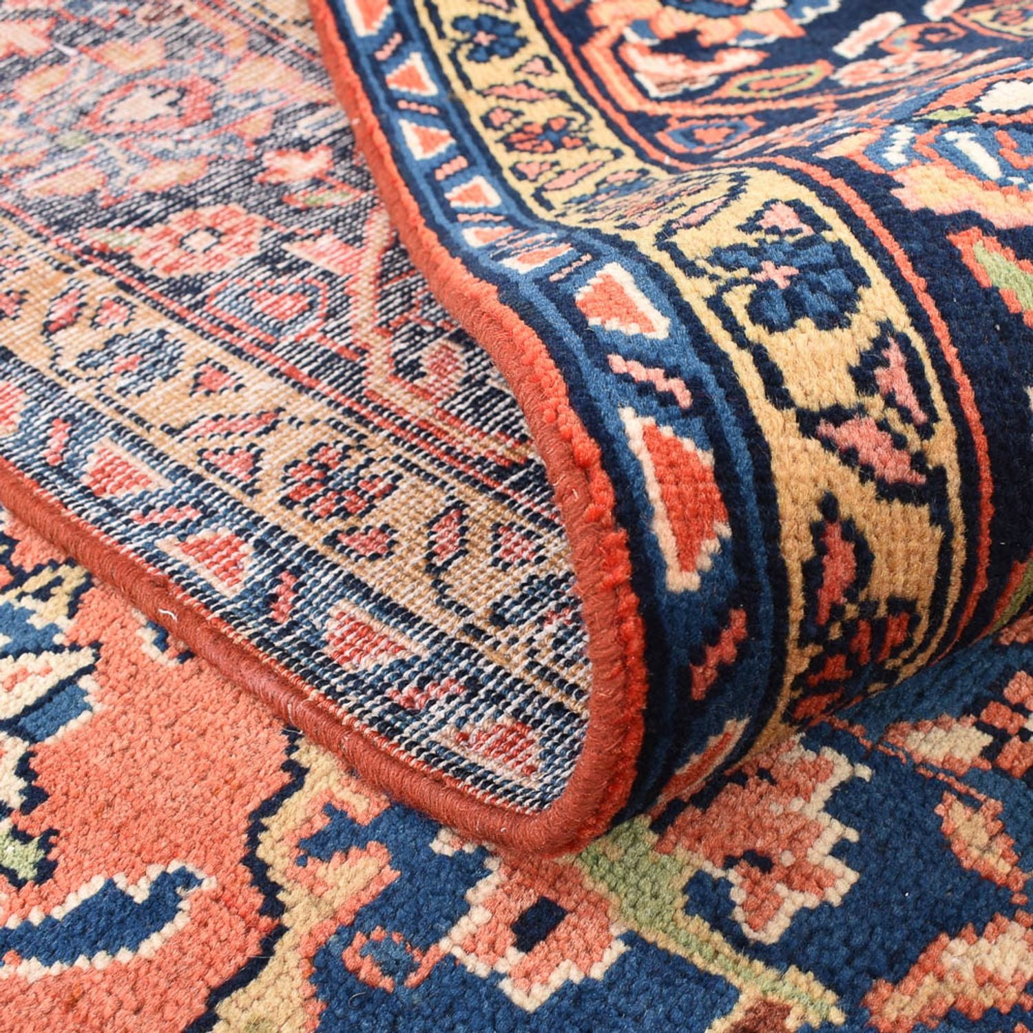 Alfombra persa - Real - 325 x 214 cm - rojo claro