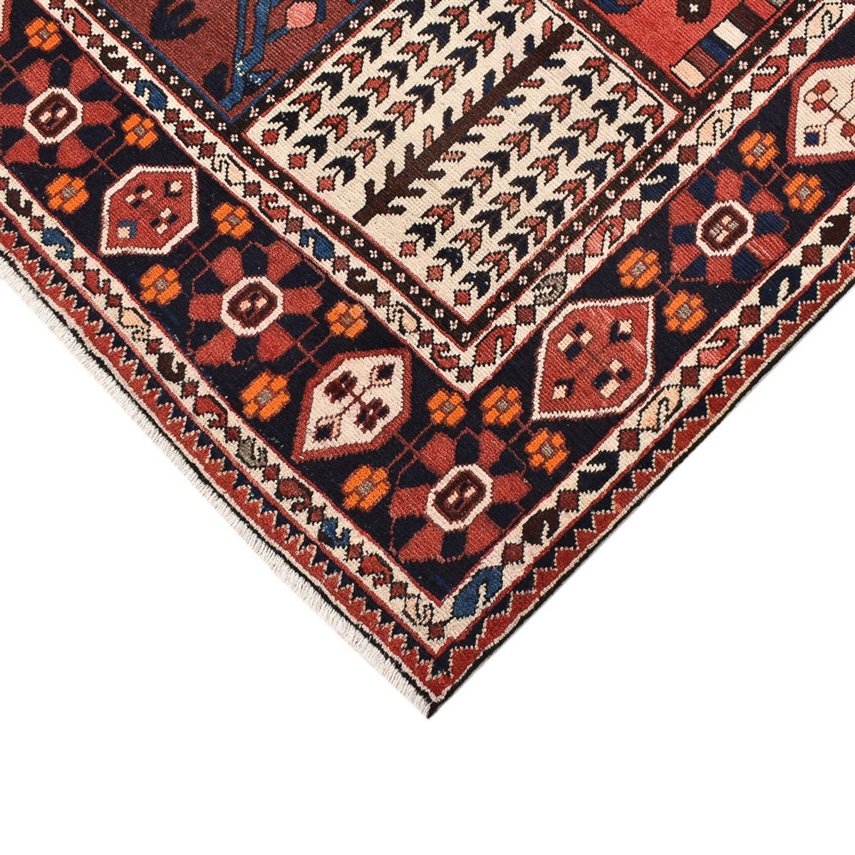 Alfombra persa - Nómada - 322 x 213 cm - multicolor