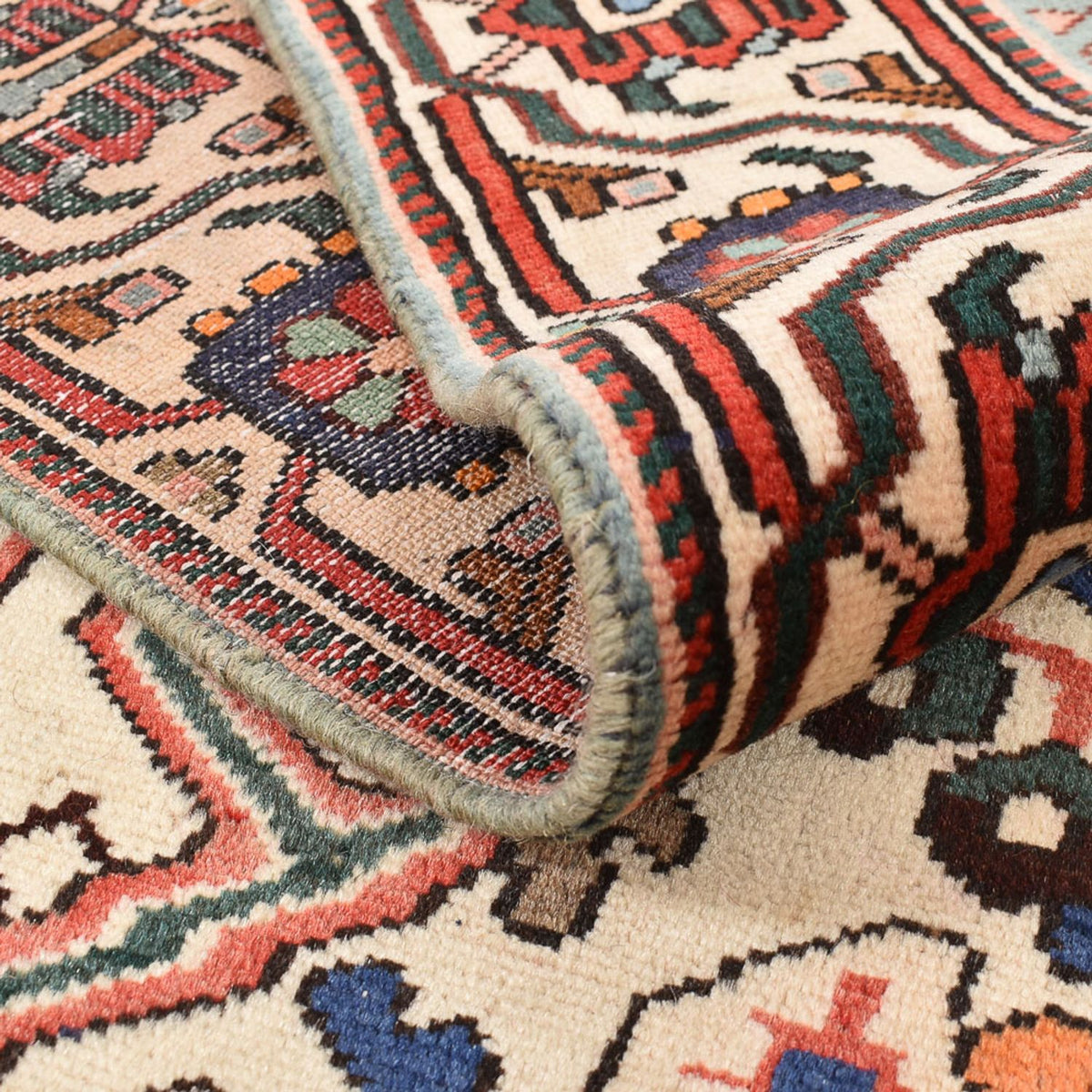 Alfombra persa - Nómada - 313 x 205 cm - rojo claro