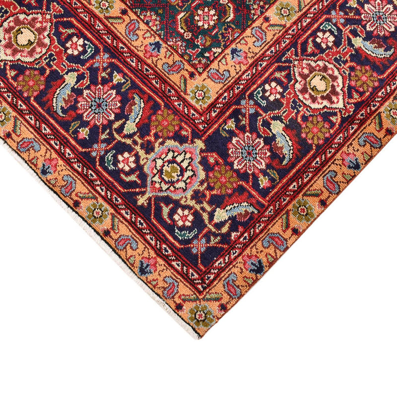 Alfombra persa - Tabriz - 286 x 197 cm - rojo burdeos