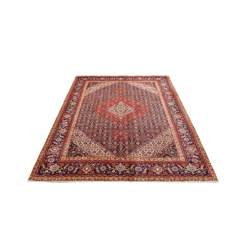 Alfombra persa - Tabriz - 286 x 197 cm - rojo burdeos