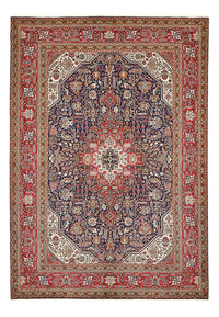 Alfombra persa - Tabriz - 295 x 200 cm - azul oscuro