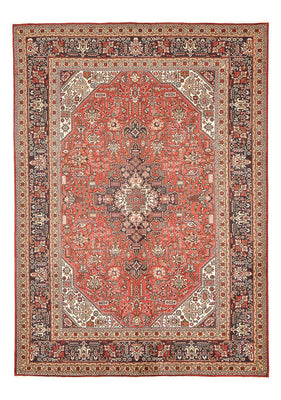 Alfombra persa - Tabriz - 297 x 202 cm - rojo claro