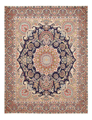 Alfombra persa - Real - 384 x 288 cm - beige oscuro