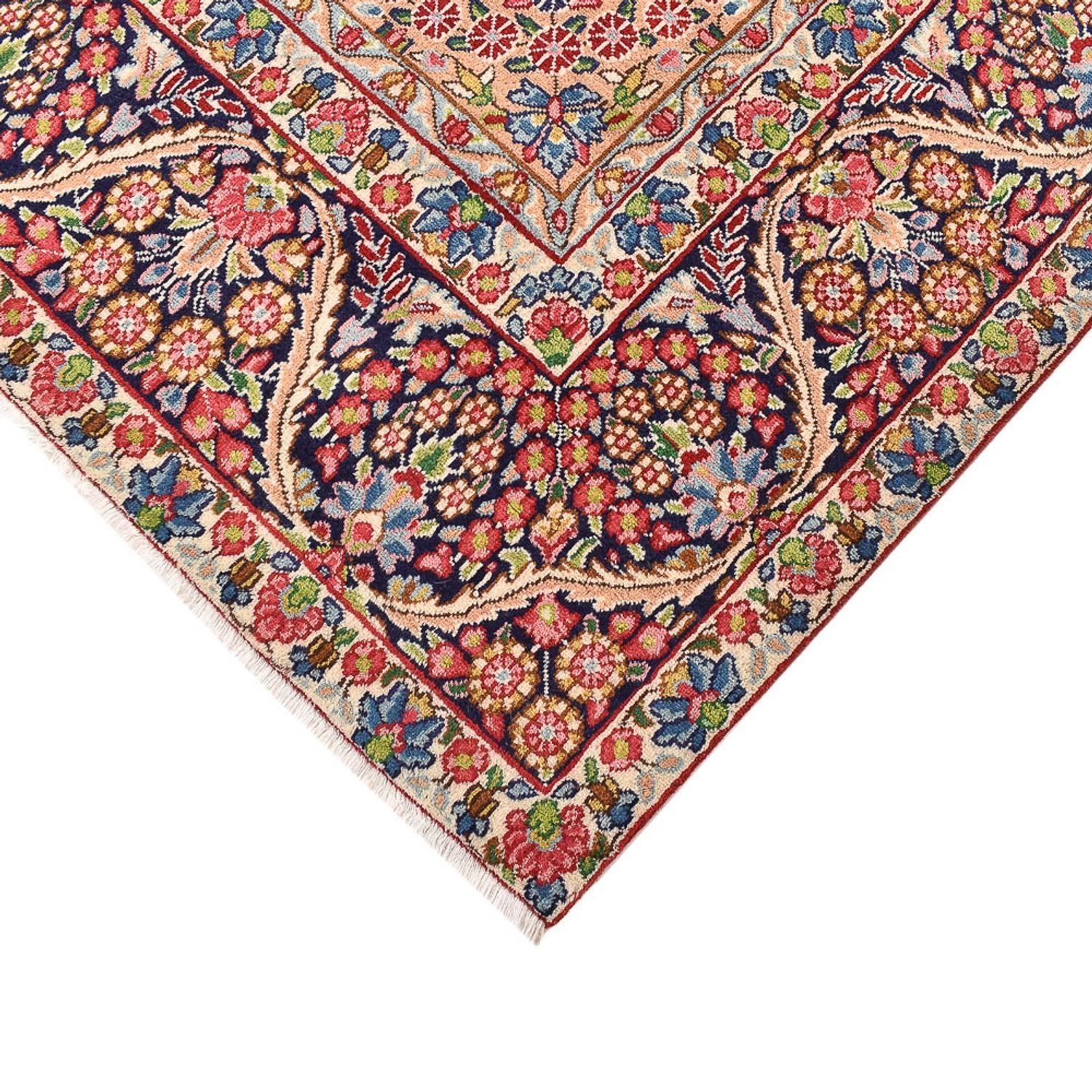 Alfombra persa - Real - 384 x 288 cm - beige oscuro
