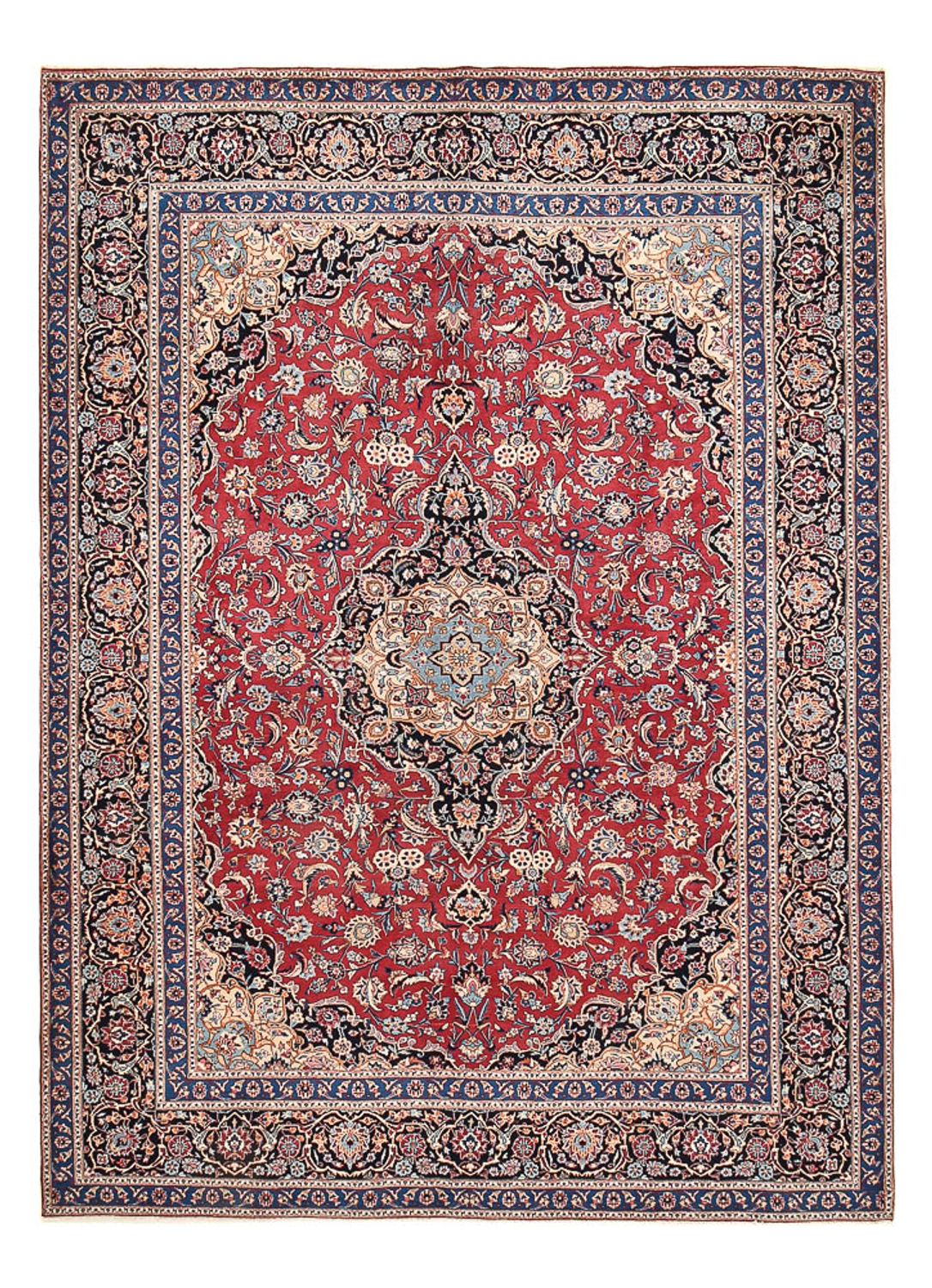 Alfombra persa - Clásica - 405 x 292 cm - rojo oscuro