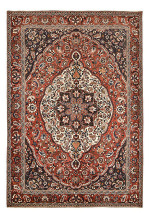 Alfombra persa - Nómada - 313 x 215 cm - rojo burdeos