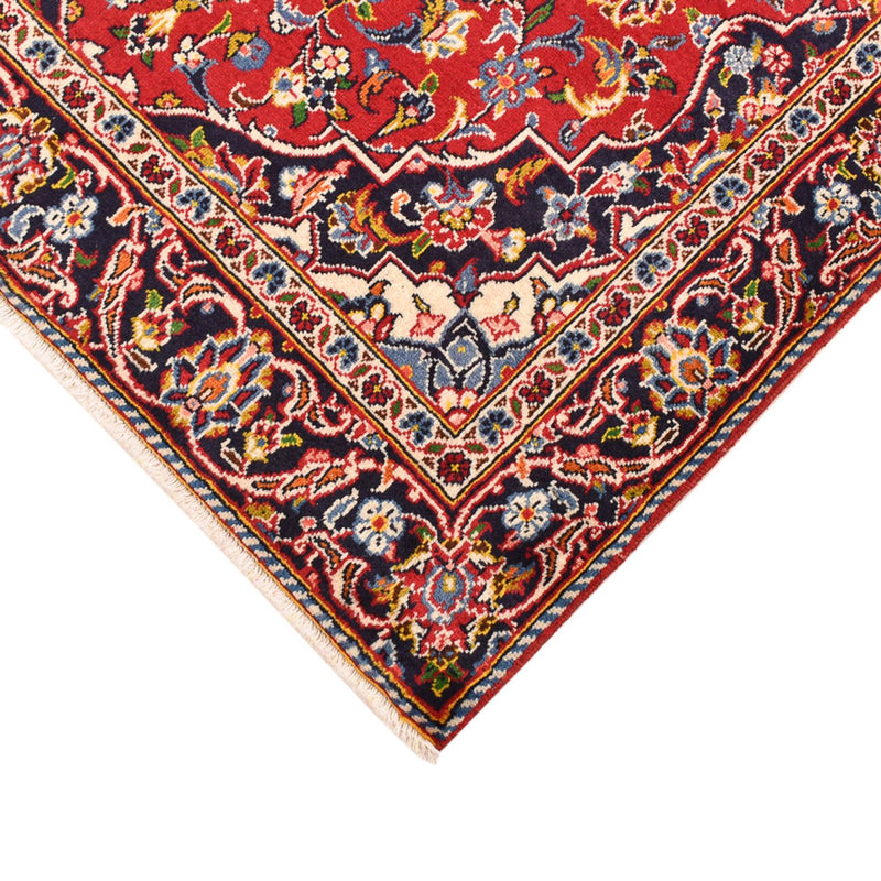 Alfombra persa - Keshan - 193 x 117 cm - rojo