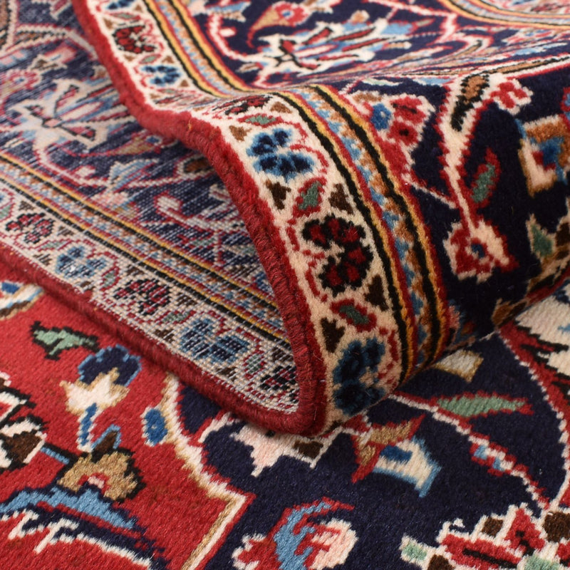 Alfombra persa - Keshan - 266 x 147 cm - rojo