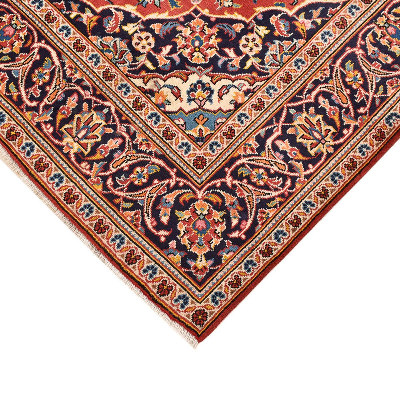 Alfombra persa - Keshan - 260 x 147 cm - rojo claro