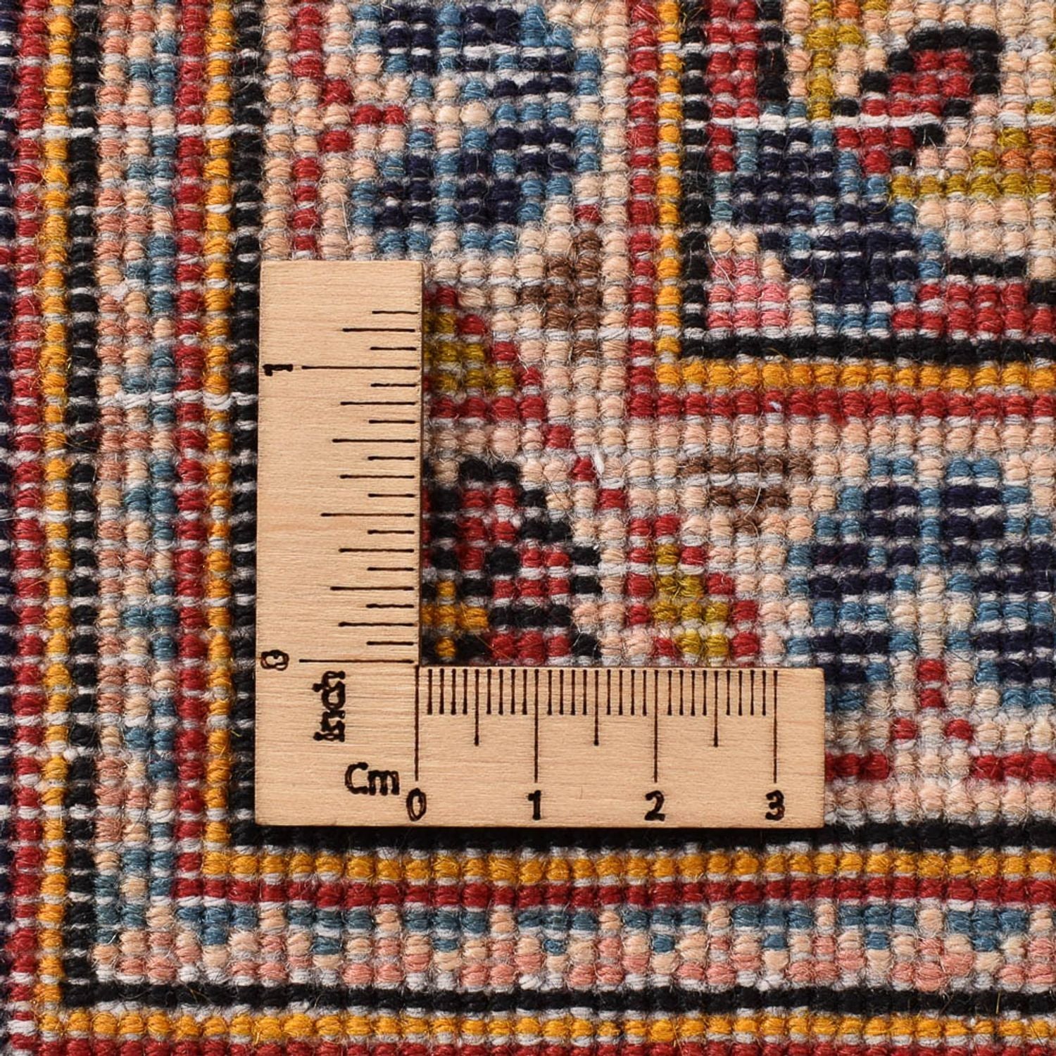 Alfombra persa - Keshan - 260 x 147 cm - rojo claro