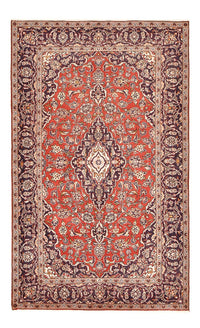 Alfombra persa - Keshan - 250 x 148 cm - rojo