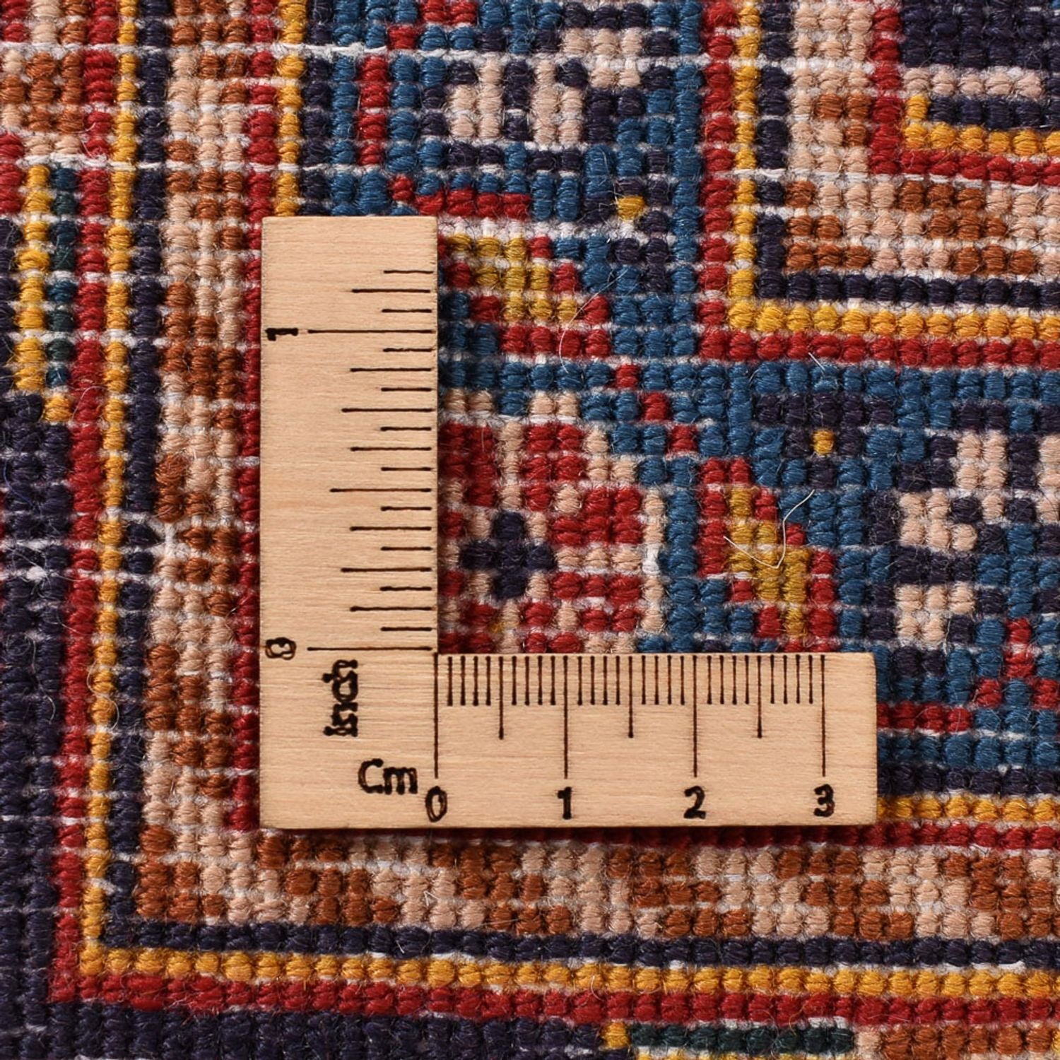 Alfombra persa - Keshan - 227 x 140 cm - rojo