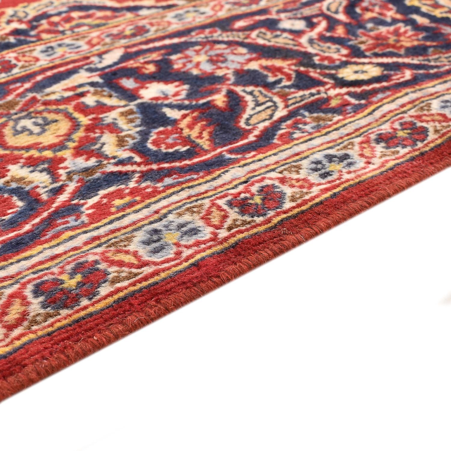 Alfombra persa - Keshan - 216 x 138 cm - rojo