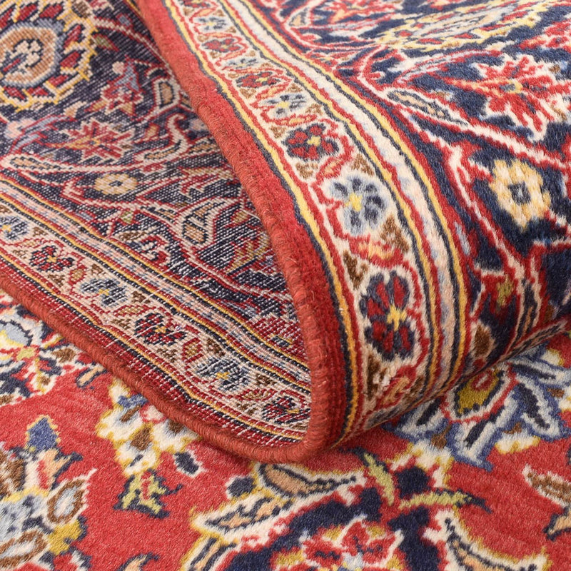 Alfombra persa - Keshan - 216 x 138 cm - rojo
