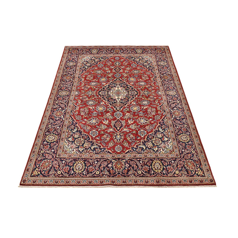 Alfombra persa - Keshan - 216 x 138 cm - rojo