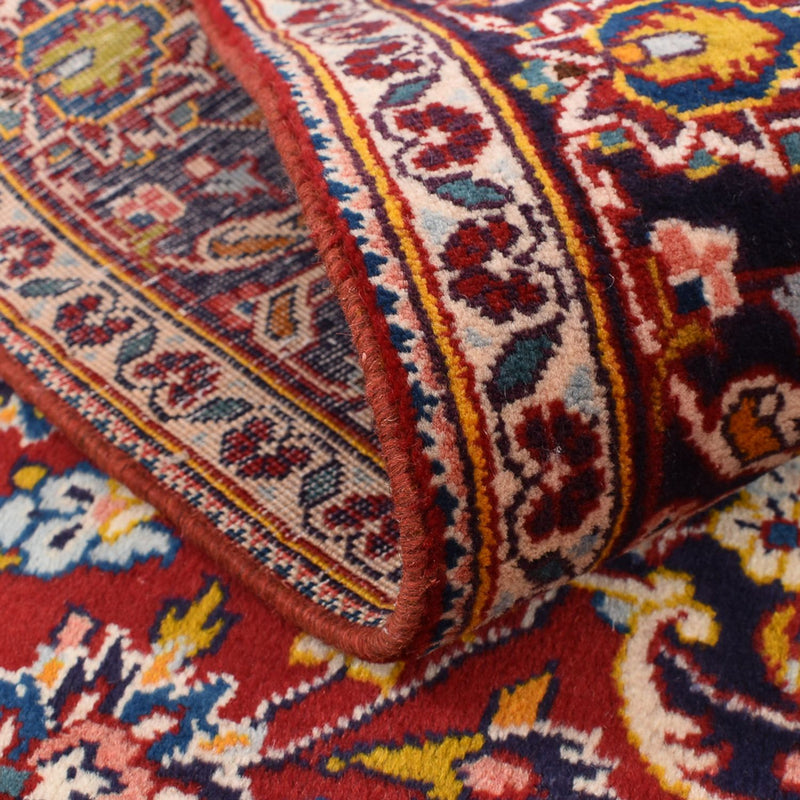 Alfombra persa - Keshan - 205 x 124 cm - rojo
