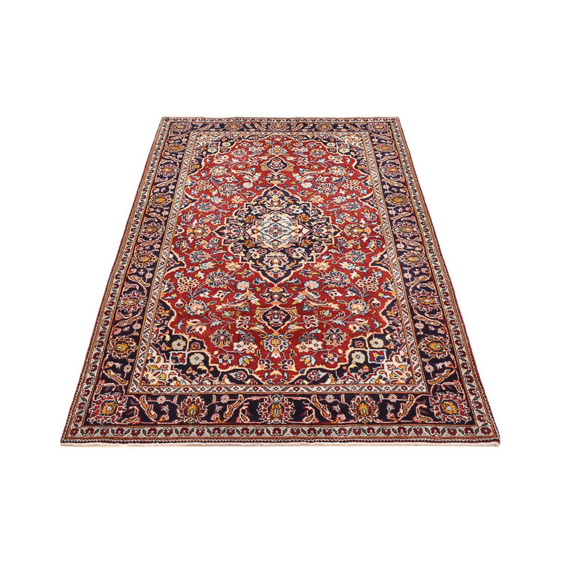 Alfombra persa - Keshan - 205 x 124 cm - rojo