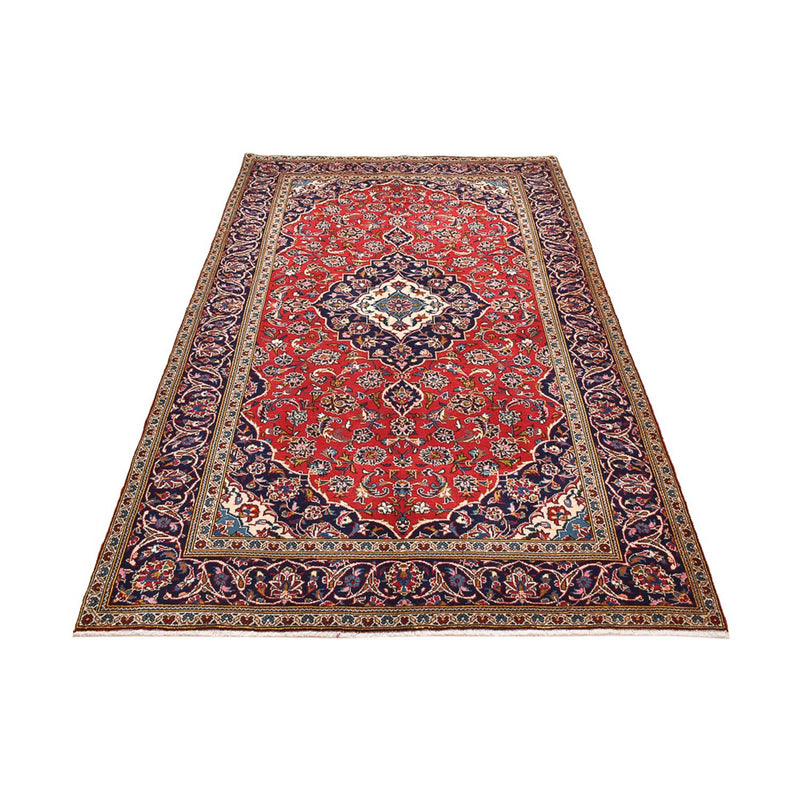 Alfombra persa - Keshan - 265 x 150 cm - rojo