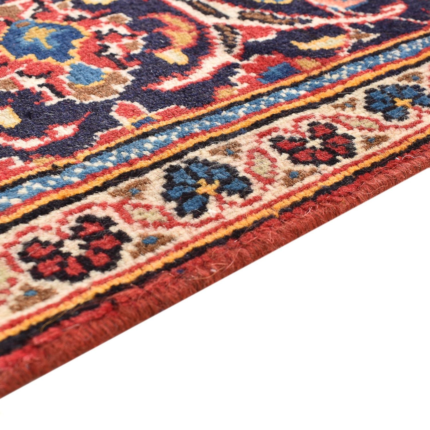 Alfombra persa - Keshan - 260 x 146 cm - rojo