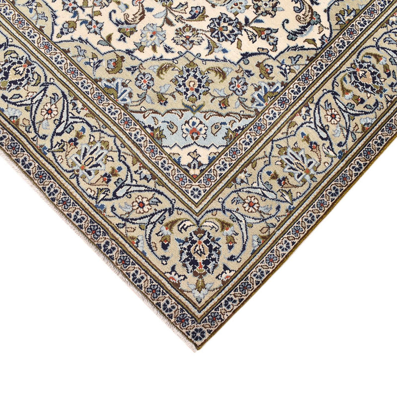 Alfombra persa - Keshan - 254 x 145 cm - arena