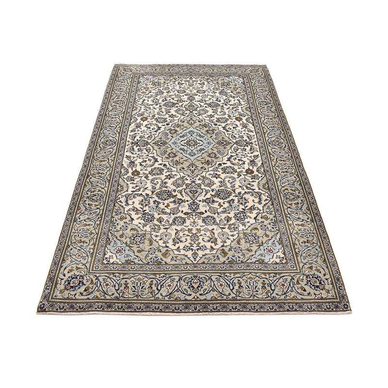 Alfombra persa - Keshan - 254 x 145 cm - arena