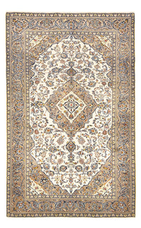 Alfombra persa - Keshan - 230 x 145 cm - beige claro